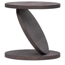Baleri Italia Side Tables<Match Point Mocha Medium Side Table by Omri Revesz