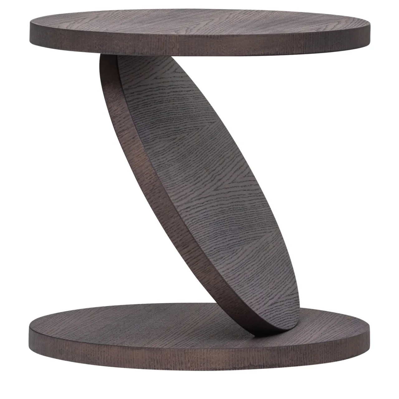 Baleri Italia Side Tables<Match Point Mocha Medium Side Table by Omri Revesz