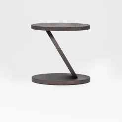 Baleri Italia Side Tables<Match Point Mocha Medium Side Table by Omri Revesz