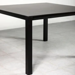 Paolo Pallucco Dining Tables<Matte Black Lacquered Wood Dining Table