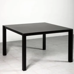 Paolo Pallucco Dining Tables<Matte Black Lacquered Wood Dining Table