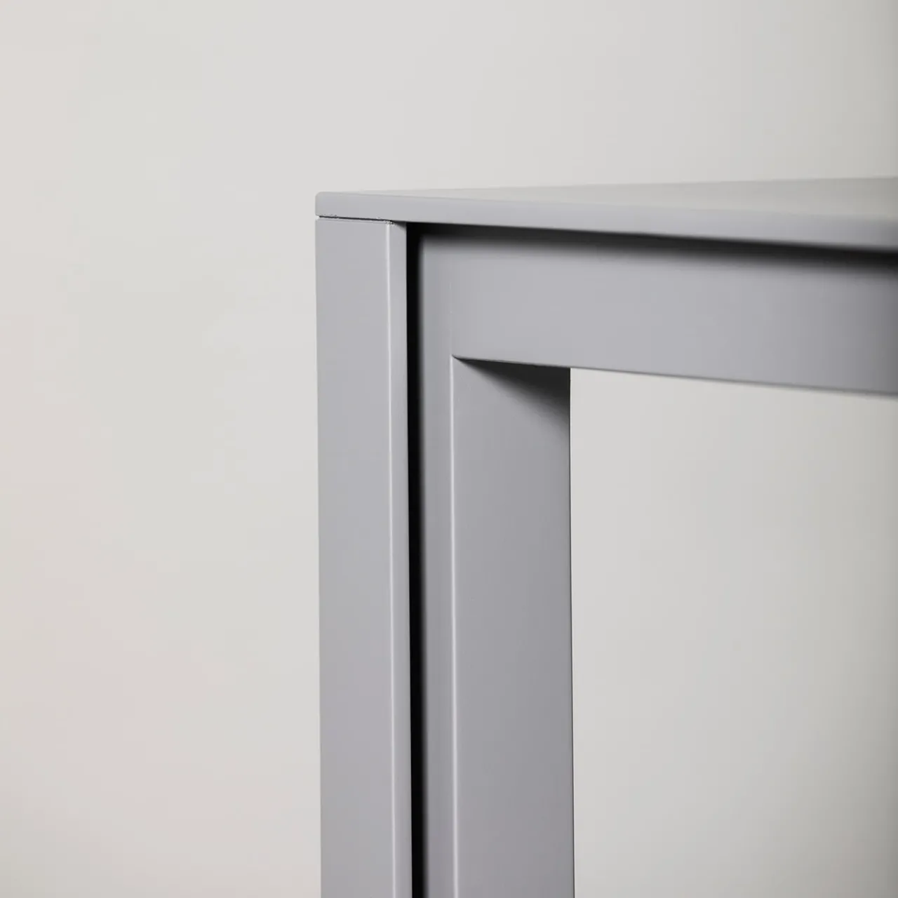 Paolo Pallucco Consoles<Matte Gray Lacquered Wood Console
