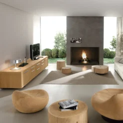 Riva 1920 Lounge Chairs<Maui Cedar Wood Lounge Chair by Terry Dwan