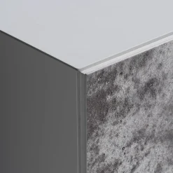 Albedo Sideboards Buffets<MAYA 210/80 Aluminum Finish Sideboard