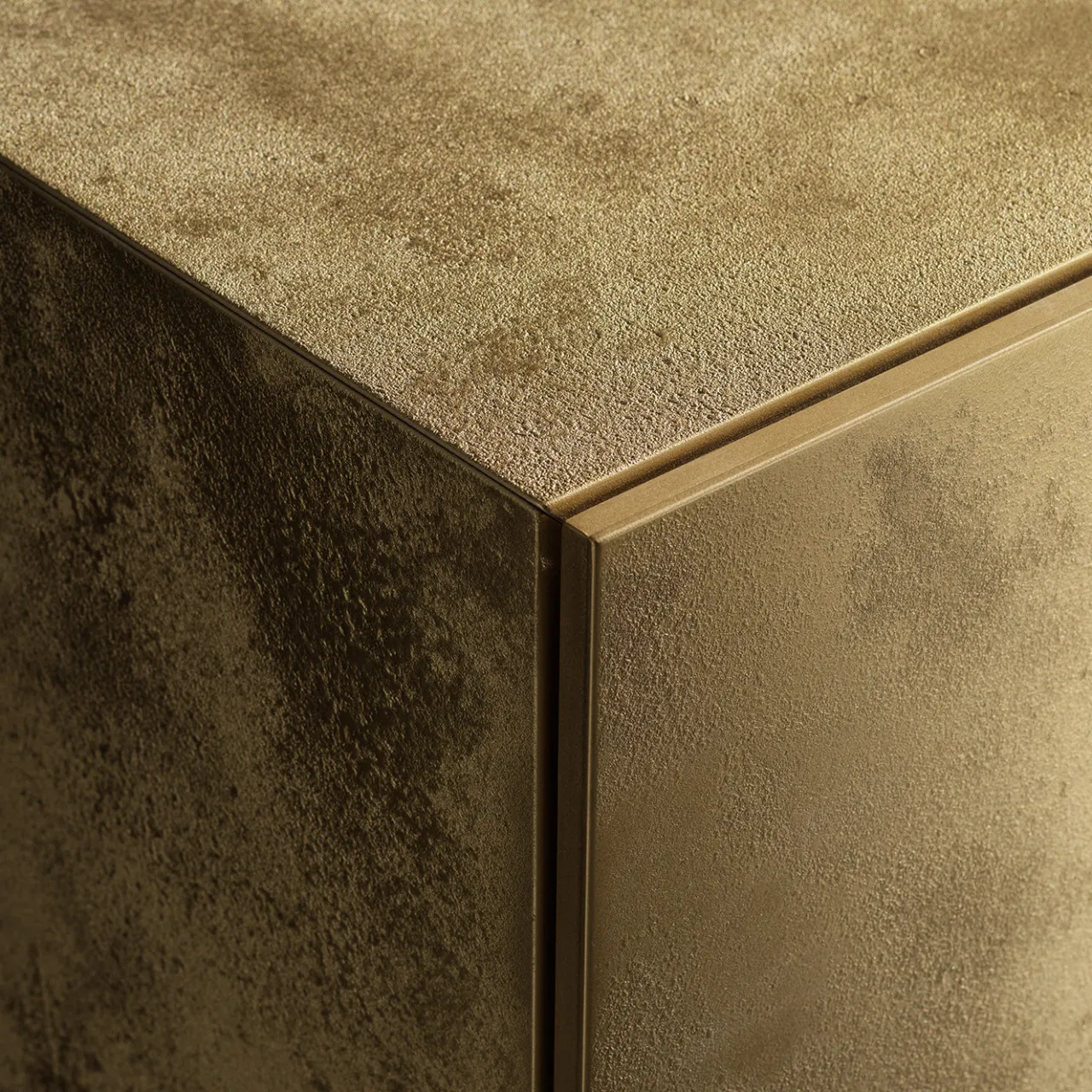 Albedo Sideboards Buffets<MAYA 210/60 Brass Finish Sideboard