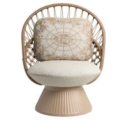 Sicis Outdoor Armchairs<Maya Beige Outdoor Armchair
