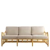 Mila Maurizi Sofas<Maya Manao & Manila Cane 3-Seater Sofa With Cushions