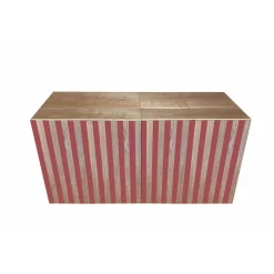 Meccani Design Sideboards Buffets<Md6 4-Door Striped Sideboard by Meccani Studio