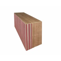Meccani Design Sideboards Buffets<Md6 4-Door Striped Sideboard by Meccani Studio