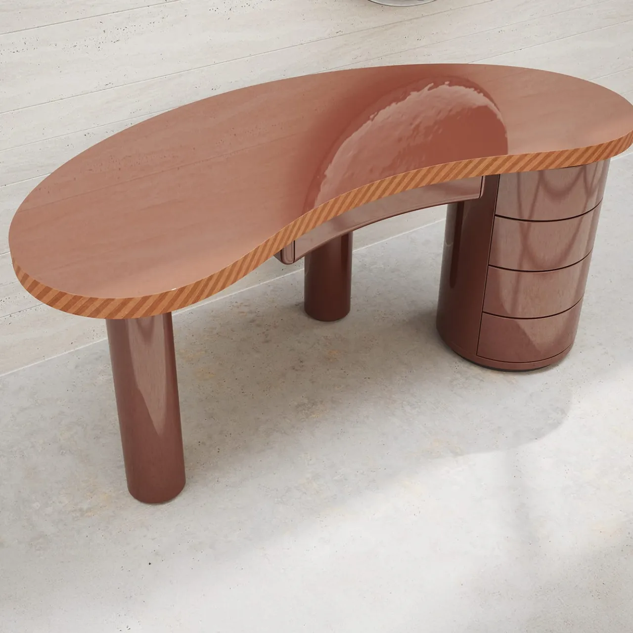 Ultramobili Desk & Writing Tables<Medea Asymmetrical Desk