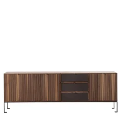 Durame Sideboards Buffets<Melody 4 Canaletto Walnut Wood Storage Sideboard