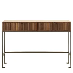 Durame Consoles<Melody Canaletto Walnut Wood Console Table