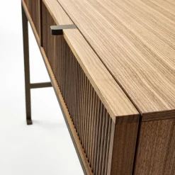 Durame Consoles<Melody Canaletto Walnut Wood Console Table