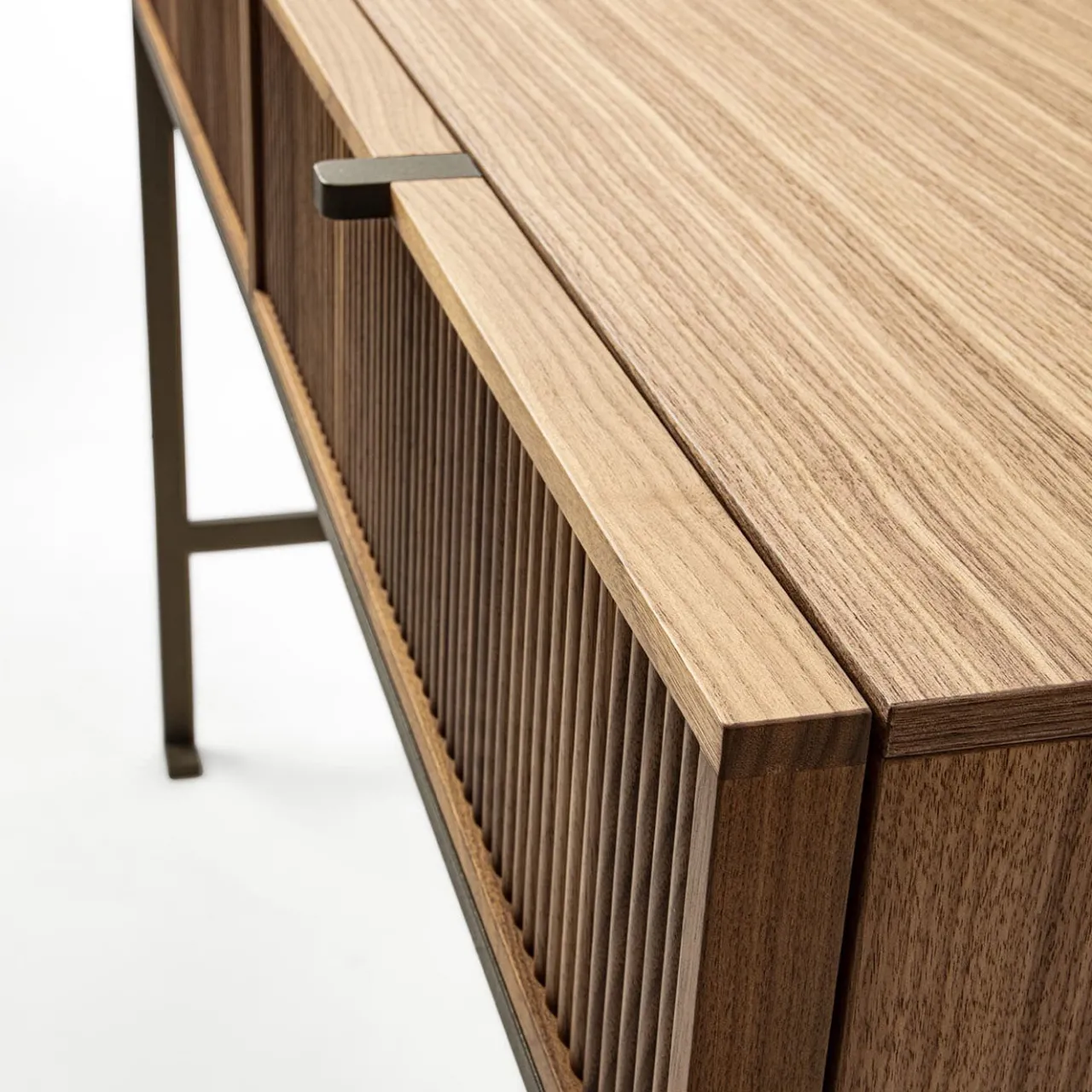 Durame Consoles<Melody Canaletto Walnut Wood Console Table