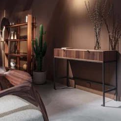 Durame Consoles<Melody Canaletto Walnut Wood Console Table