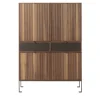 Durame Cabinets<Melody L Canaletto Walnut Wood Storage Cabinet