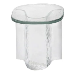 WonderGlass Side Tables<Melt Low Glass Side Table by nendo