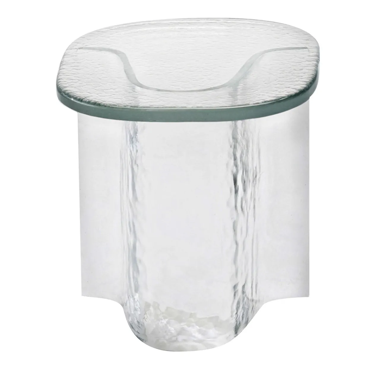 WonderGlass Side Tables<Melt Low Glass Side Table by nendo
