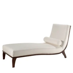 Bedding Atelier Chaises<Menphis White Chaise Longue