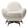 Visionnaire Armchairs<Mercury White Upholstered Armchair