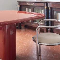 Punto Zero Dining Tables<Merenda Red Dining Table