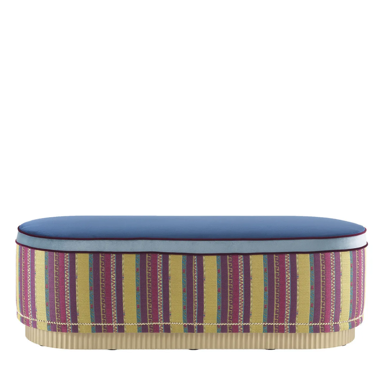 ETRO Home Interiors Ottomans & Poufs<Meriam Long Pouf