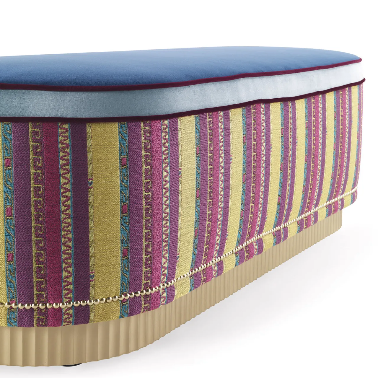 ETRO Home Interiors Ottomans & Poufs<Meriam Long Pouf
