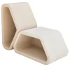 Pimar Limestone Lounge Chairs<Messapo Lecce Limestone Lounge Chair by Noii Studio