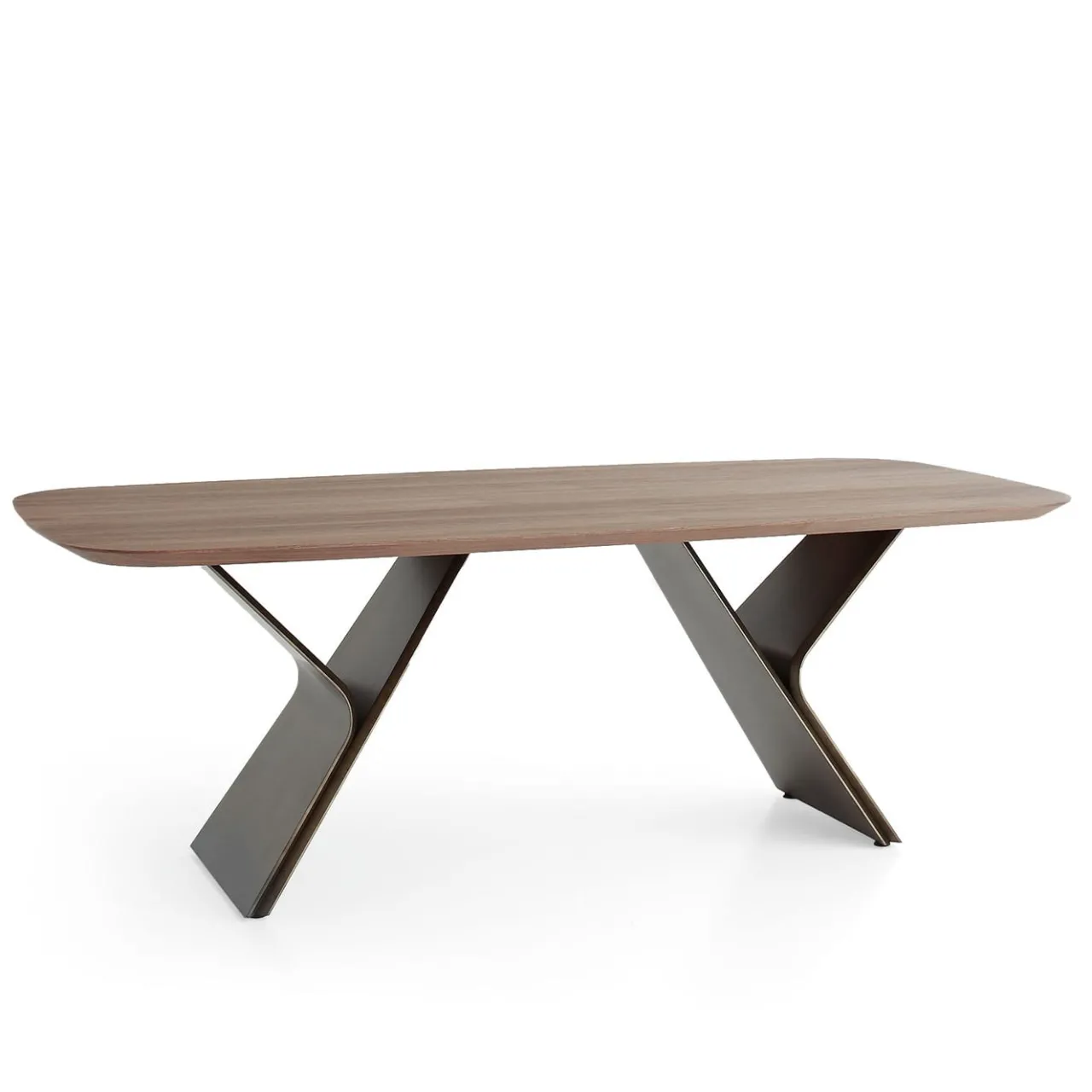 Morica Design Dining Tables<Metaverso Canaletto Walnut-Veneered Dining Table