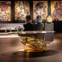 Officina Della Scala Dining Tables<Meteorite N° 2 Table by Giò Pozzi
