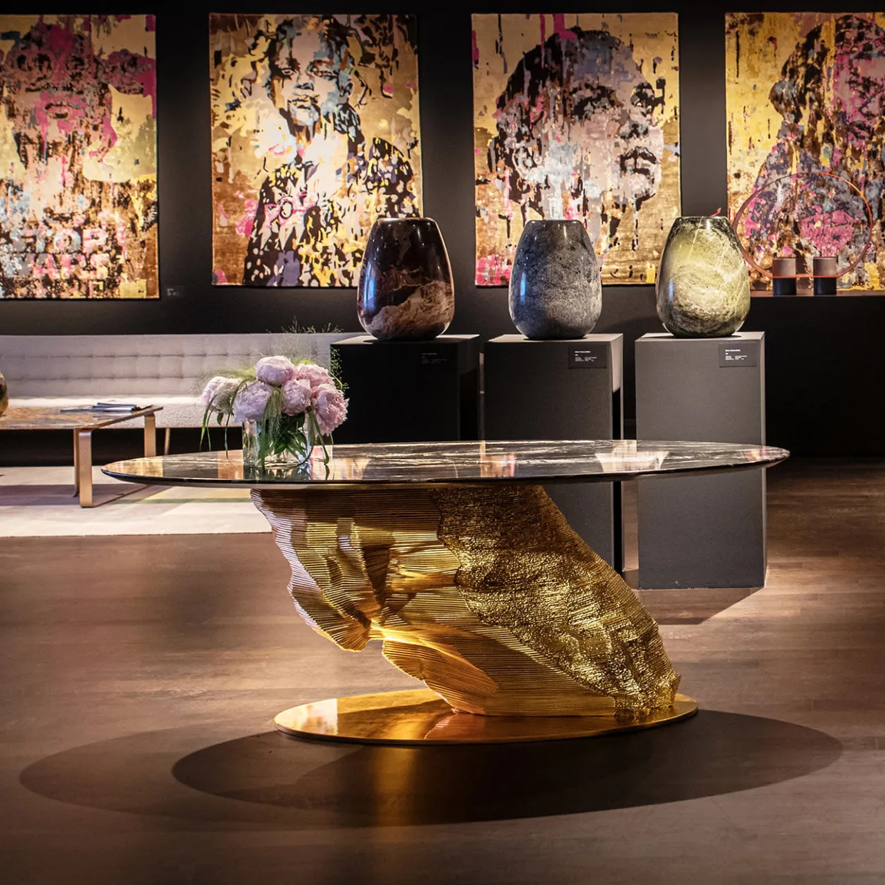 Officina Della Scala Dining Tables<Meteorite N° 2 Table by Giò Pozzi