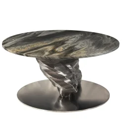 Officina Della Scala Dining Tables<Meteorite N°2 Calacatta Cielo Table by Giò Pozzi