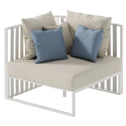 Braid Outdoor Outdoor Sofas & Benches<Metropolitan Left Angular Seat Module by Carlo Colombo