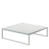 Braid Outdoor Outdoor Coffee Tables<Metropolitan Square White Coffee Table by Carlo Colombo #1