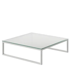 Braid Outdoor Outdoor Coffee Tables<Metropolitan Square White Coffee Table by Carlo Colombo #1