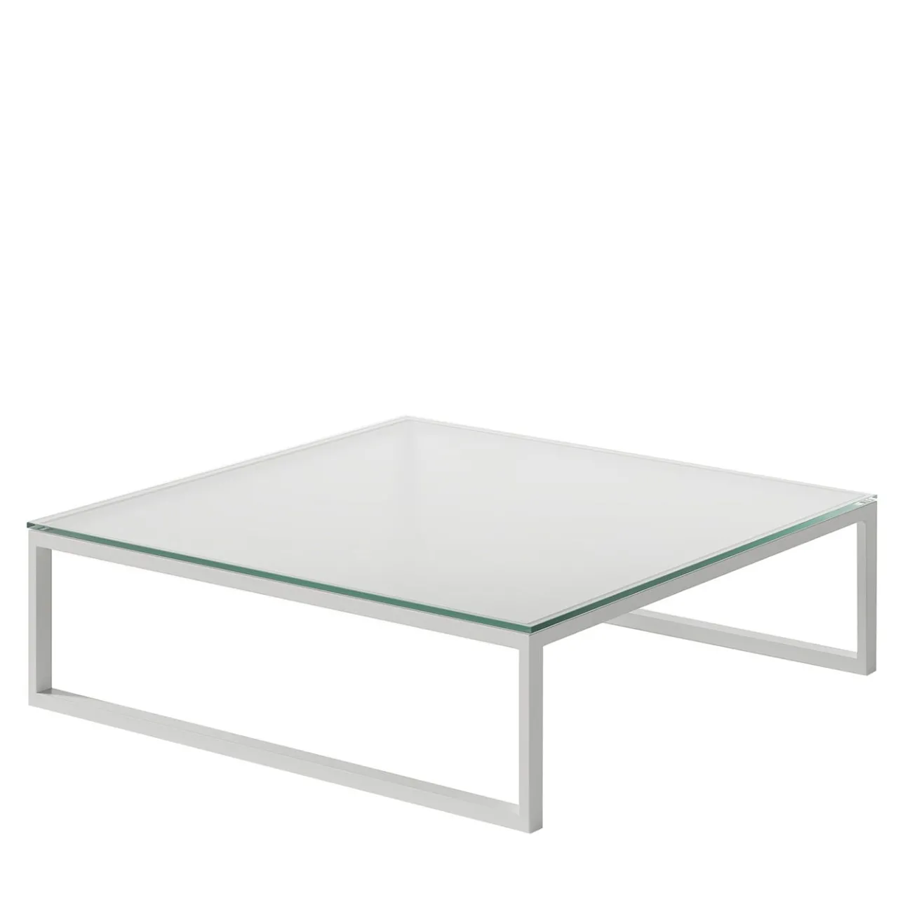 Braid Outdoor Outdoor Coffee Tables<Metropolitan Square White Coffee Table by Carlo Colombo #1