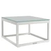 Braid Outdoor Other Outdoor Furniture<Metropolitan Square White Coffee Table by Carlo Colombo #2