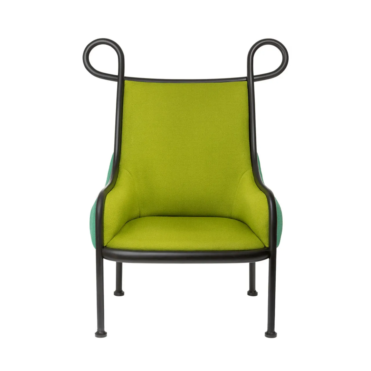 Gebrüder Thonet Vienna GmbH (GTV) – Wiener GTV Design Lounge Chairs<Mickey Green Lounge Chair by India Mahdavi