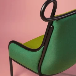 Gebrüder Thonet Vienna GmbH (GTV) – Wiener GTV Design Lounge Chairs<Mickey Green Lounge Chair by India Mahdavi