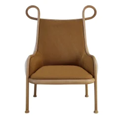 Gebrüder Thonet Vienna GmbH (GTV) – Wiener GTV Design Lounge Chairs<Mickey Natural Lounge Chair by India Mahdavi