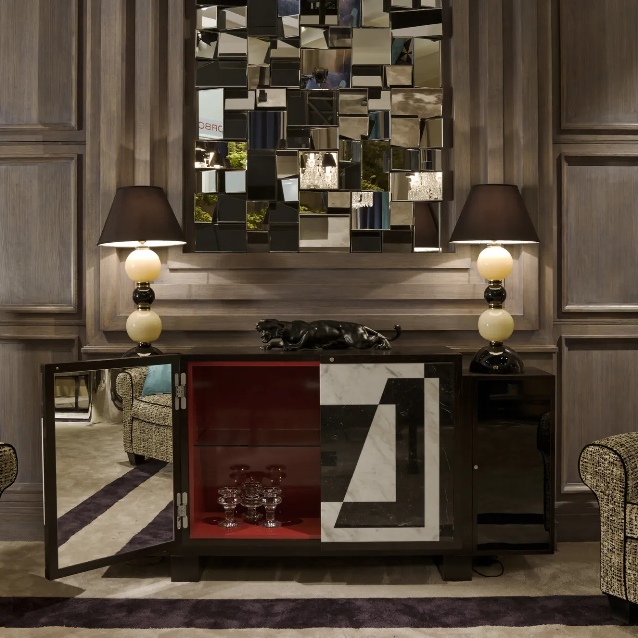 Chiara Provasi Sideboards Buffets<Midnight in Paris Sideboard