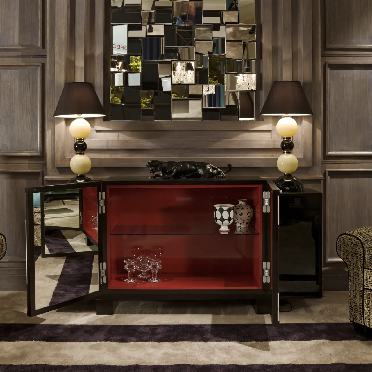 Chiara Provasi Sideboards Buffets<Midnight in Paris Sideboard