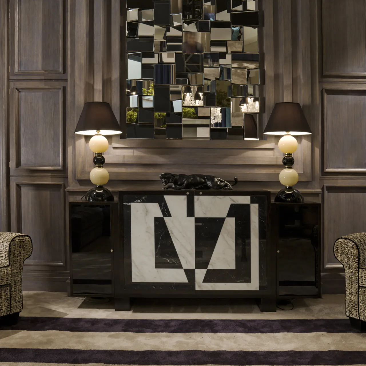 Chiara Provasi Sideboards Buffets<Midnight in Paris Sideboard