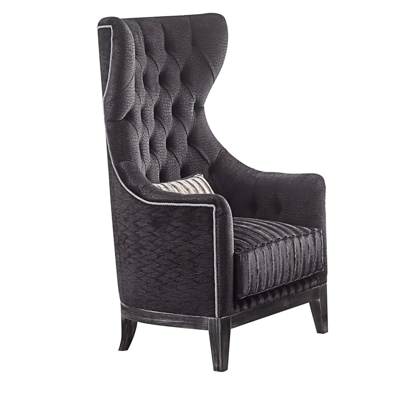 Morello Gianpaolo Armchairs<Mila Black Armchair