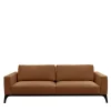 Bodema Sofas<Milano Cookie-Brown Leather Sofa by Giuseppe Manzoni