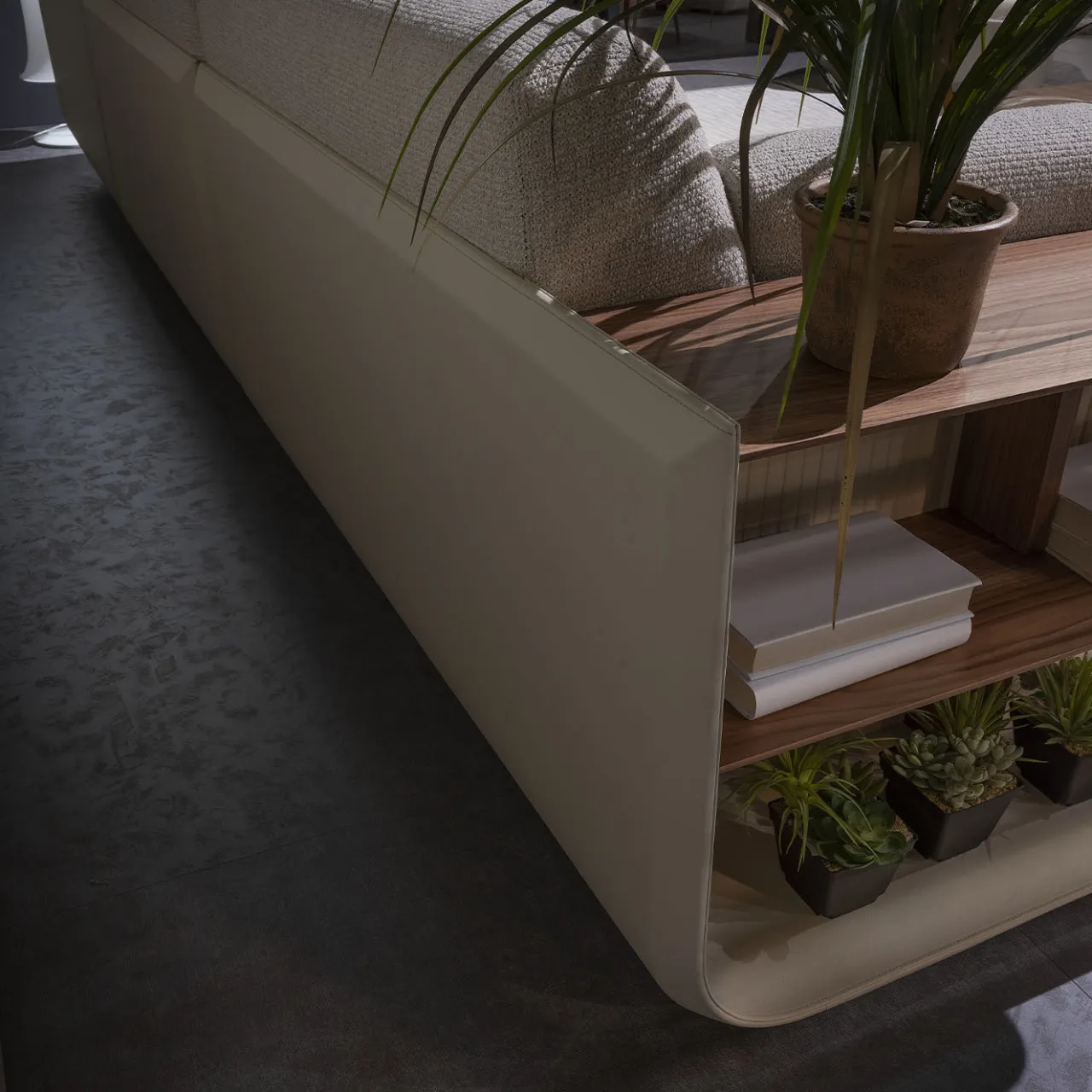 Casa Covre Sofas<Milano Modular Corner Sofa with Side Table
