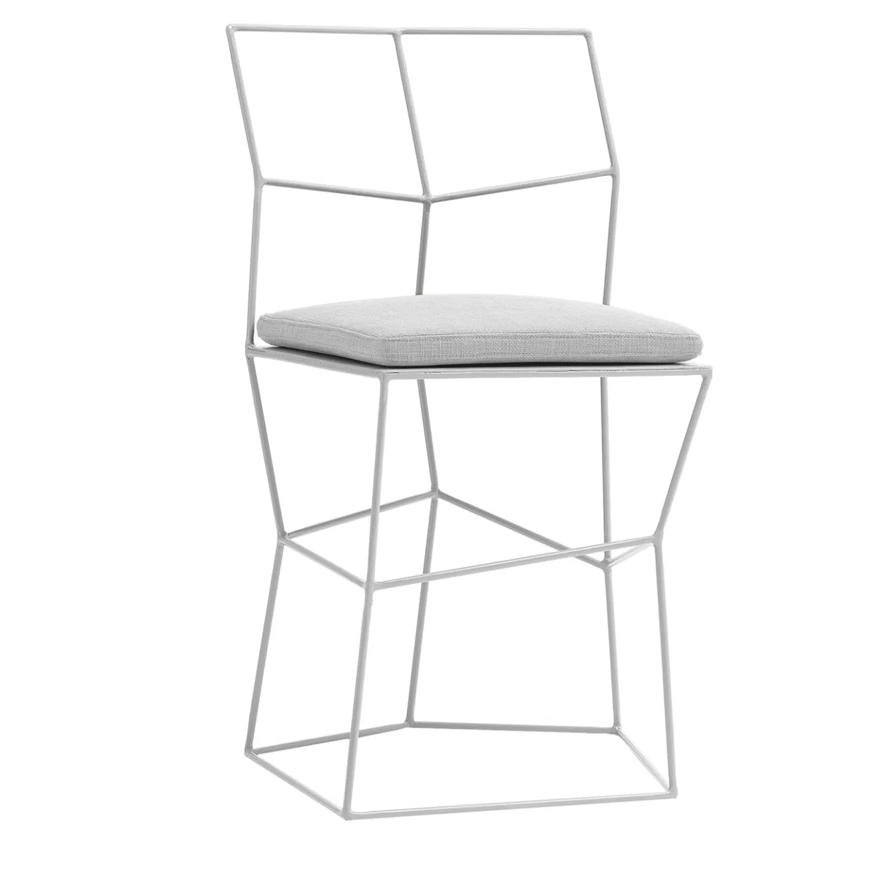 Sesia&Co. Outdoor Chairs & Stools<Milk-White Cushioned Chair