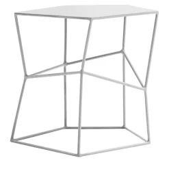 Sesia&Co. Outdoor Coffee Tables<Milk-White Small Coffee Table