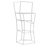 Sesia&Co. Outdoor Chairs & Stools<Milk-White Stool with Backrest