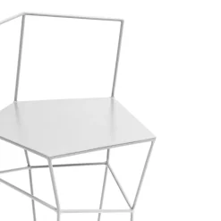 Sesia&Co. Outdoor Chairs & Stools<Milk-White Stool with Backrest